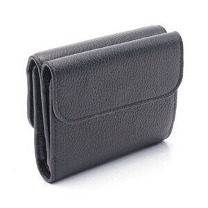 Chloe Black Leather Wallet Trifold MARCIE
